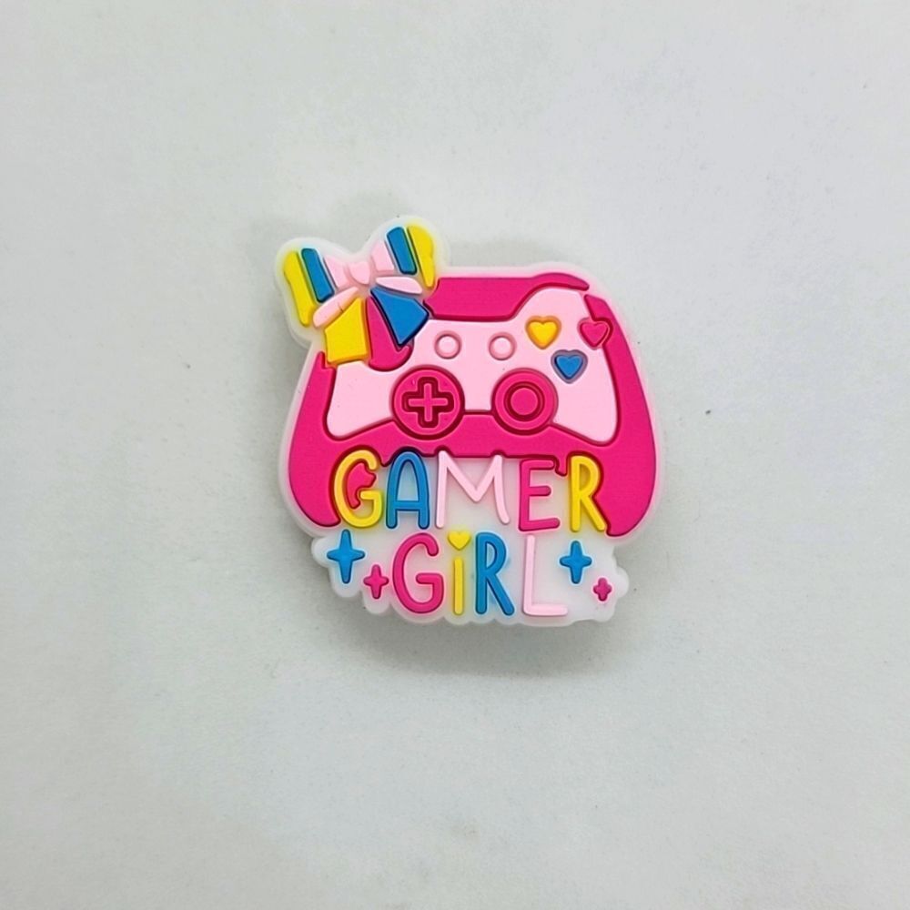 🎈5/$10🎈 CROC CHARMS.. gamer girl..